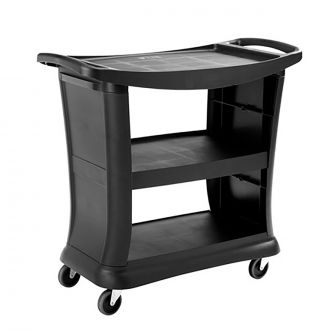 RUBBERMAID | Carro de servicio executive series negro