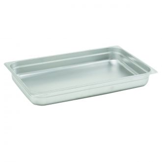 Cubeta Gastronorm GN 1/1 inoxidable - 32,5 x 53 cm