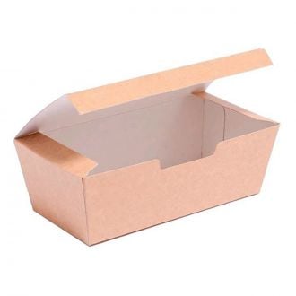 Caja de cartoncillo con solapa - 16,5 x 7,5 x 6 cm