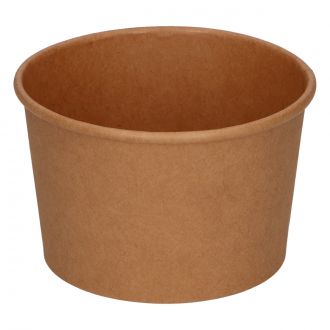 Envase de papel kraft para sopa - 200 ml