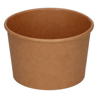 Envase de papel kraft para sopa - 200 ml