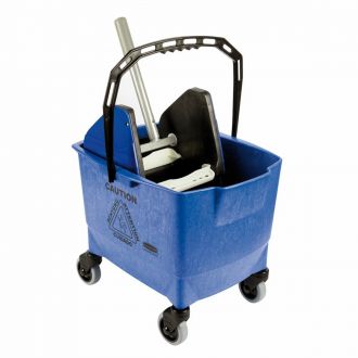 Mod 730 | Carro para fregadora con cubo azul