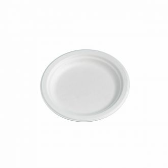 YES | Plato de bagazo blanco - 17cm