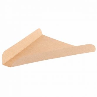 Pala de cartoncillo triangular para pizza - 22 x 22 cm