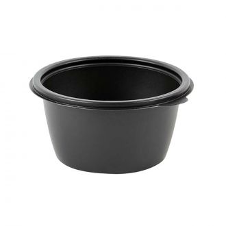 Bol polipropileno negro - 500 ml