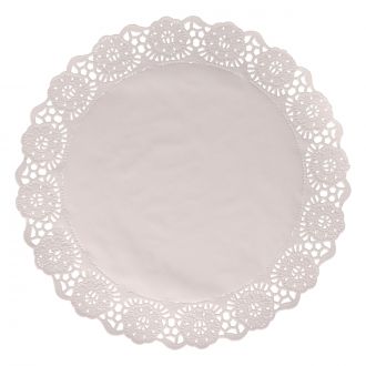 Rodal calado blanco - 28 cm