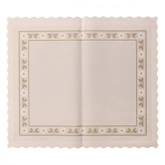 Blonda parafina blanca - 40 x 47 cm