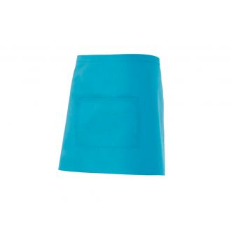 VELILLA | Delantal corto turquesa - Talla única