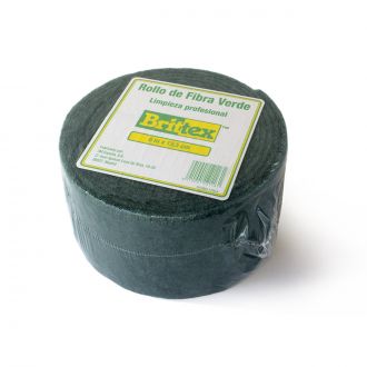 BRITTEX | Estropajo de rollo verde - 6 m