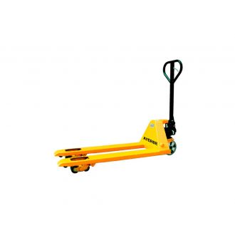 AYERBE | Transpaleta manual 2500 kg con ruedas de poliuretano