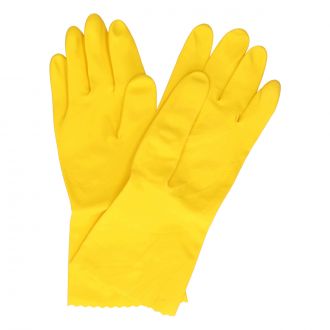 VILEDA | Guante satinado ultra protector amarillo - Talla Mediana
