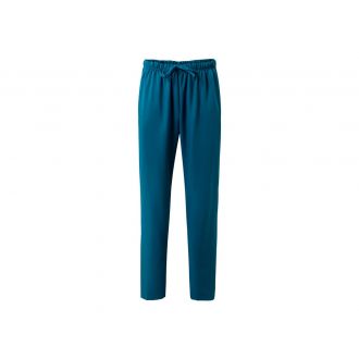 VELILLA | Pantalón pijama microfibra azul océano - Talla XL