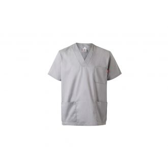 VELILLA | Camisola pijama manga corta gris - Talla M
