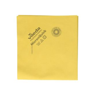 VILEDA | r-MicronQuick - Bayeta microfibra reciclada amarilla