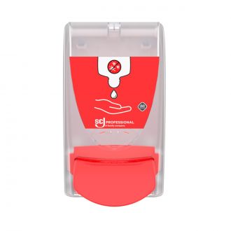 SCJP Sanitise | Dispensador manual traslúcido para desinfección manos