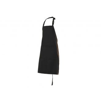 VELILLA | Delantal peto negro - Talla única
