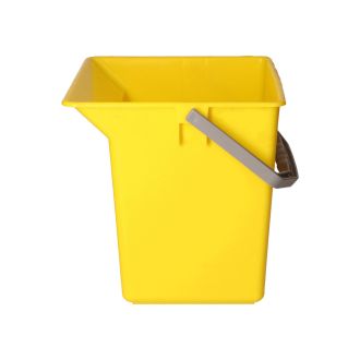 TTS | Cubo amarillo con asa superior - 6 L