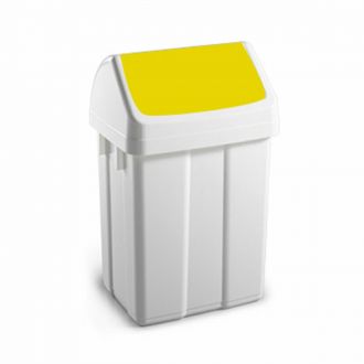 TTS | Max - Contenedor con tapa basculante amarillo - 50 L