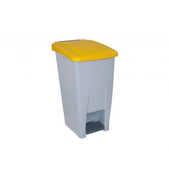 DENOX | Contenedor con pedal amarillo - 60 L