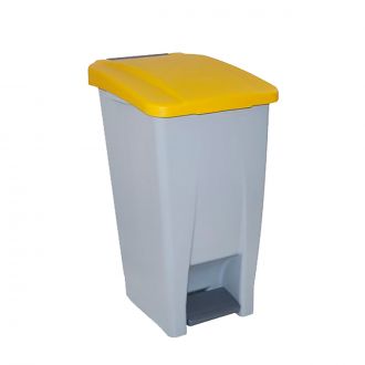 DENOX | Contenedor con pedal amarillo - 60 L