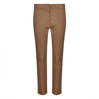 VELILLA | Pantalón chino mujer beige - Talla 38