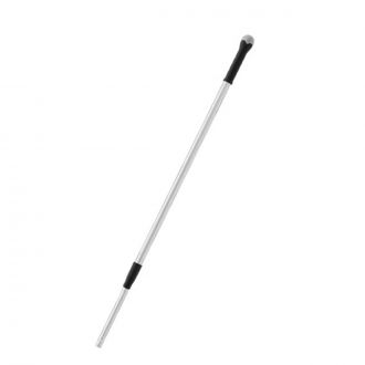 MAYA | Mango extensible de aluminio negro - 180 cm