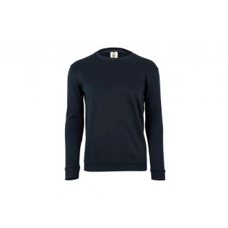 VELILLA | Sudadera cuello redondo azul marino - Talla S