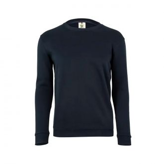 VELILLA | Sudadera cuello redondo azul marino - Talla S