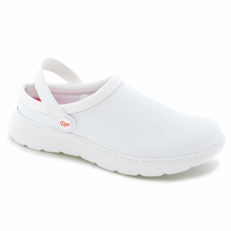 DIAN | Zueco Javea blanco con correa - Talla 35