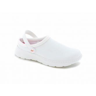 DIAN | Zueco Javea blanco con correa - Talla 40