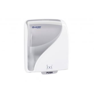 LUCART | Dispensador Identity toalla secamanos blanco