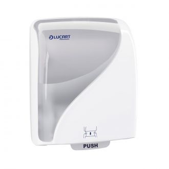 LUCART | Dispensador Identity toalla secamanos blanco