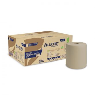 LUCART | Rollo toalla secamanos Identity EcoNatural 155 - 2 capas