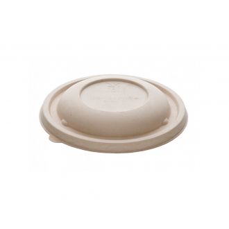 Tapa de cartón marrón - 17 cm
