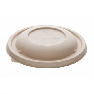 Tapa de cartón marrón - 17 cm