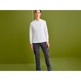 MONZA | Chaqueta regular fit blanca - Talla L