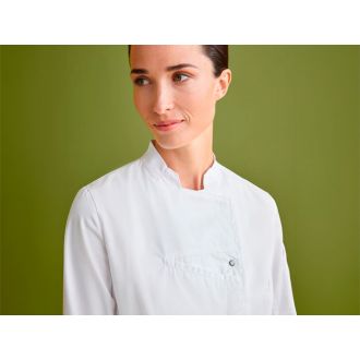 MONZA | Chaqueta regular fit blanca - Talla XL