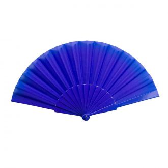 STAMINA| Abanico de plástico azul oscuro