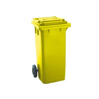 MAYA | Contenedor de residuos amarillo sin pedal - 120 L