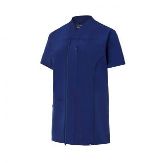 MONZA | Chaqueta sanitaria mujer azul con cremallera - Talla M