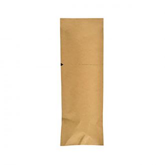 DUNI | Sacchetto sellable, 8,5 x 25 cm, marrón eco