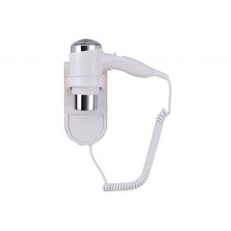 GHESSU | Secador cabello blanco cromo