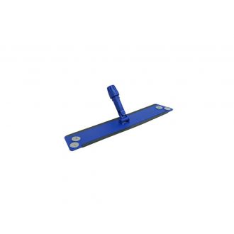Soporte mopa azul con velcro - 60 cm