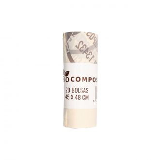 Bolsa de basura biodegradable compostable - 10 l