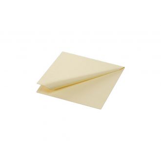 DUNI | Servilleta tisú crema, 2 capas - 20 x 20 cm
