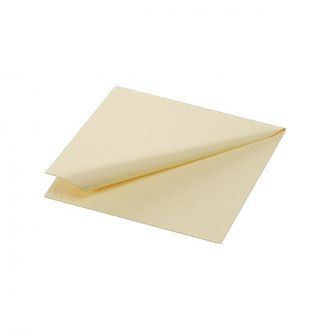 DUNI | Servilleta tisú crema, 2 capas - 20 x 20 cm