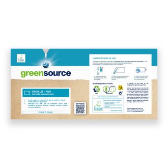 GREENSOURCE | Etiqueta Cristales Plus