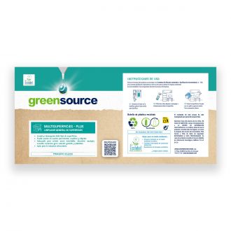 GREENSOURCE | Etiqueta Multisuperficies Plus