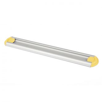 Riel de Aluminio para Sujeción en Pared 30cm Amarillo Maya