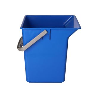 TTS | Cubo azul con asa superior - 6 L
